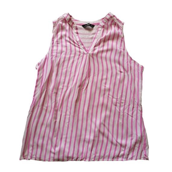 Pink stripe top UK 20