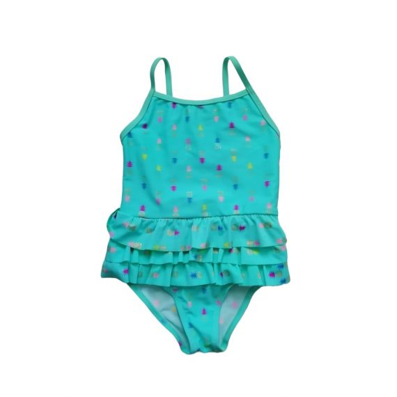 Green swimsuit 3-4 years 