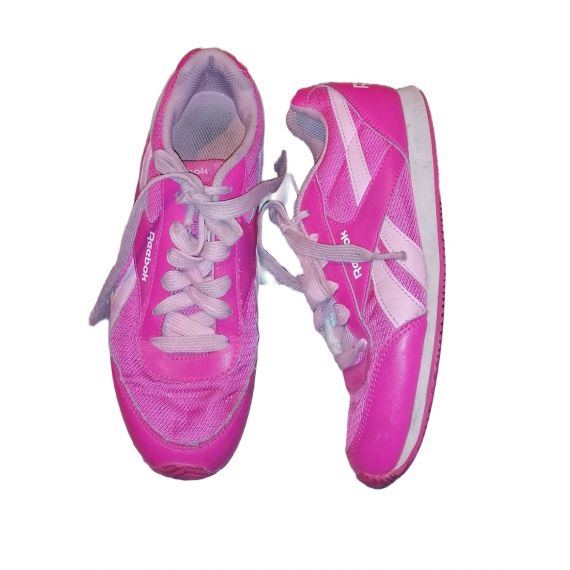 Girls pink trainers UK 1