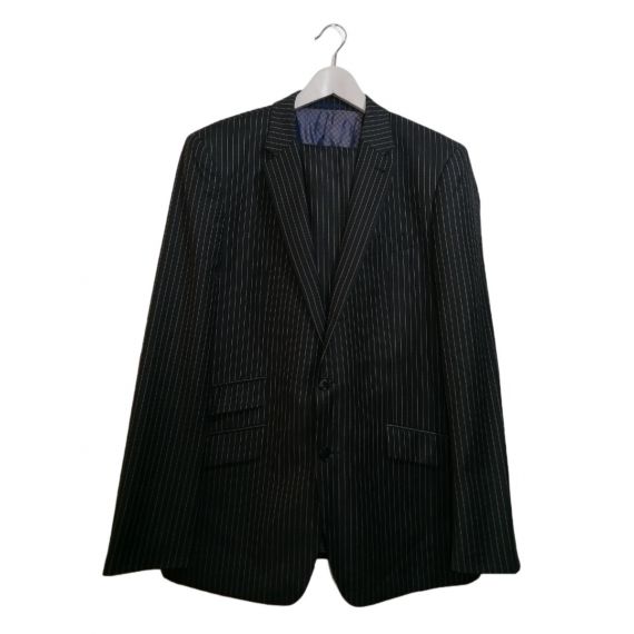 Pinstripe 2 piece suit 44L/34L