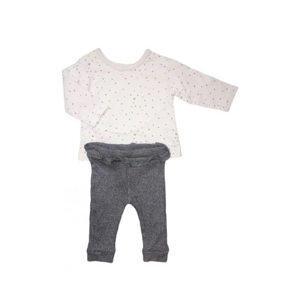 Grey  outfit 3-6m