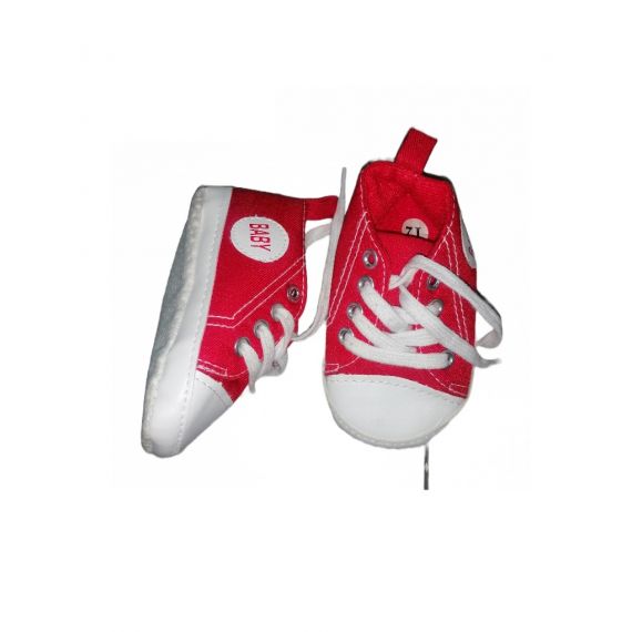 Red trainers 3-6m