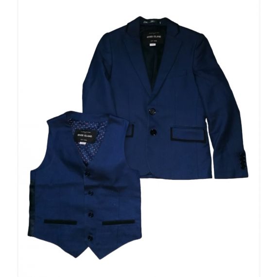 Navy 2 piece suit 7 years 