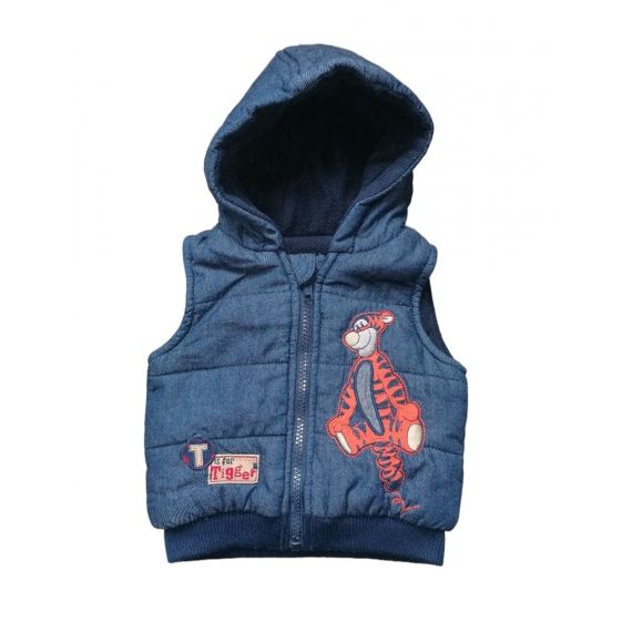 Blue gilet 3-6m