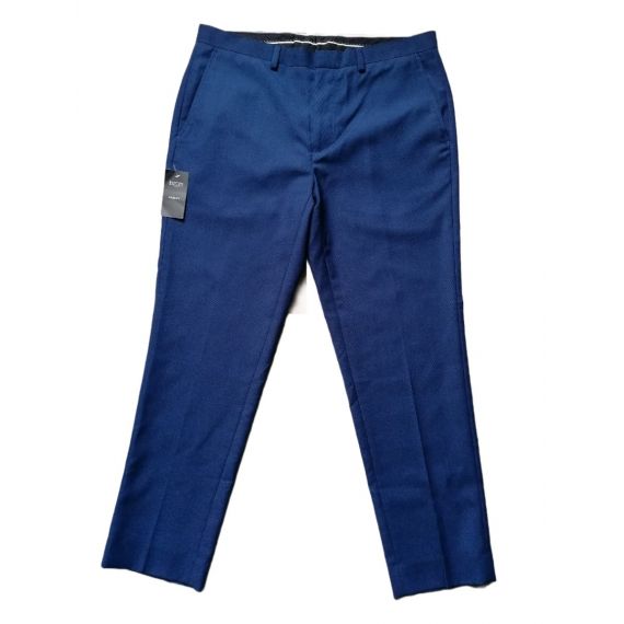 Men blue formal trouser W34 L28