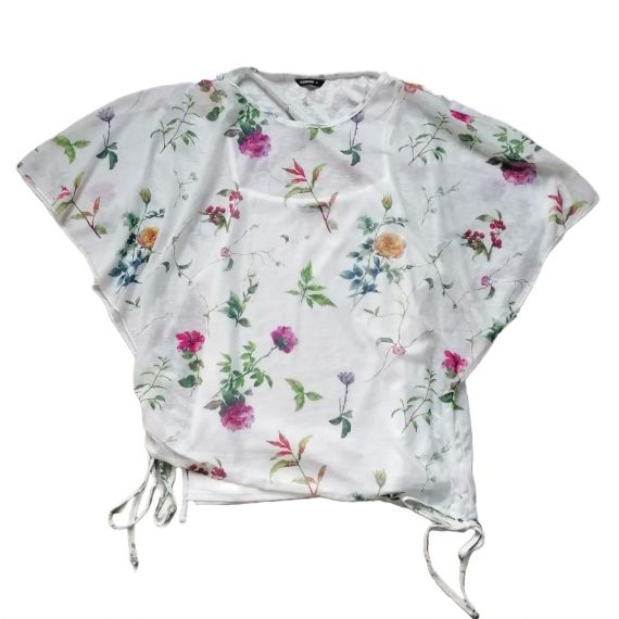 Roman multi color top UK 12