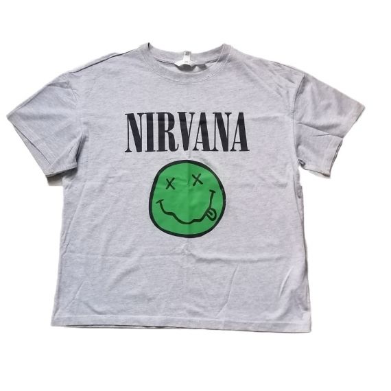 Grey Nirvana tshirt medium