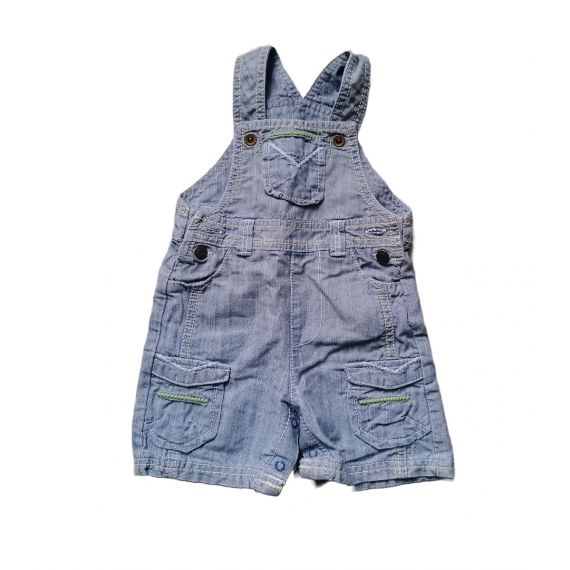 Denim dungaree 6-9m