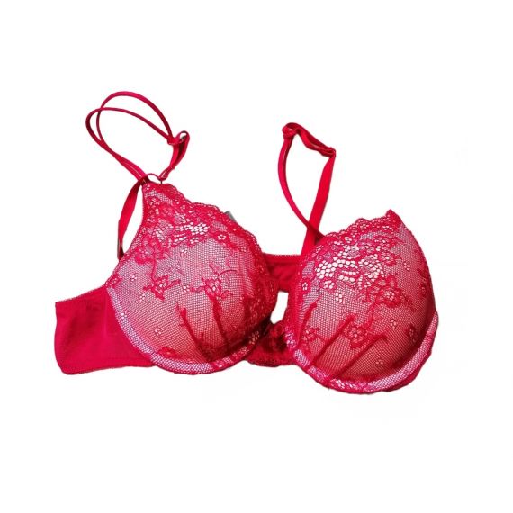 Ladies red bra 36B
