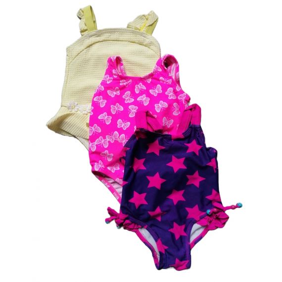 3 x swim suit 9-12m