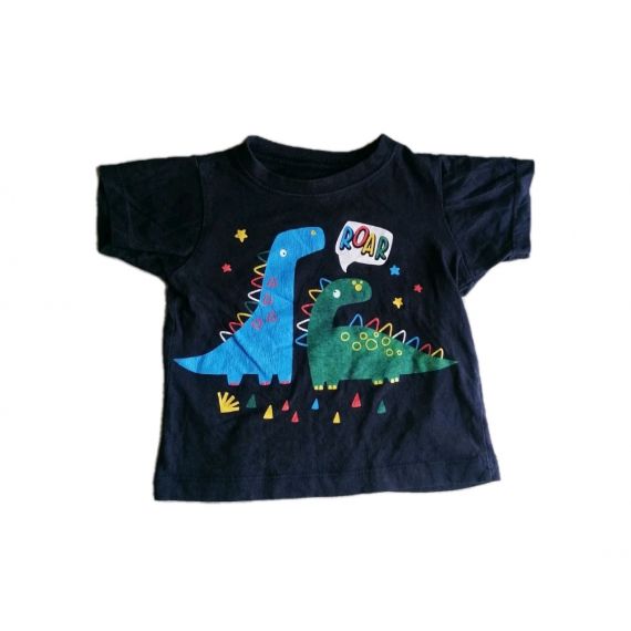Roar navy tshirt 9-12m