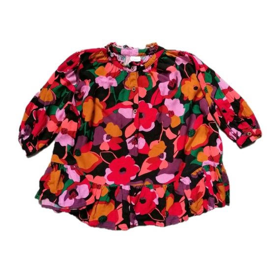Girls colorful dress 12-18m