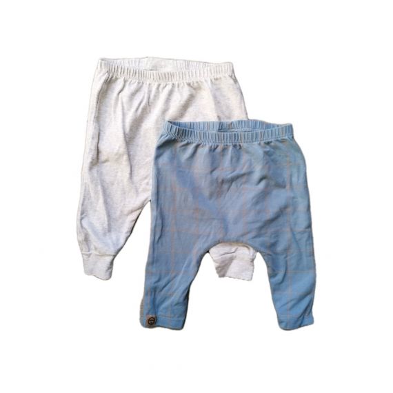 Light 3-6m grey blue joggers 