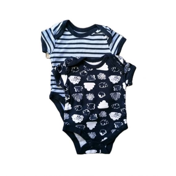 2 x newborn bodysuit