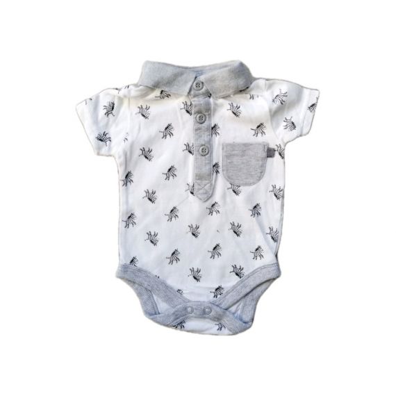 Newborn bodysuit polo