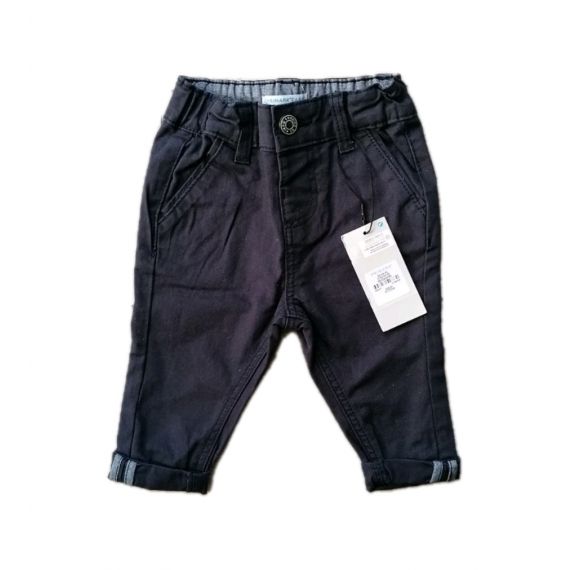 Navy rhinos trouser 3-6m