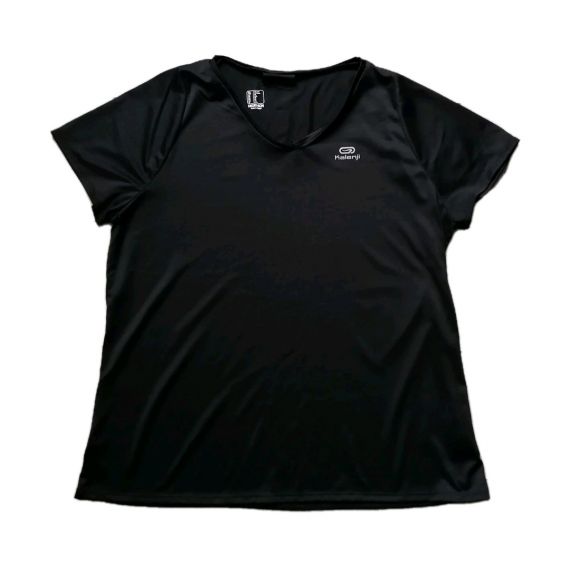 Black exercise top large