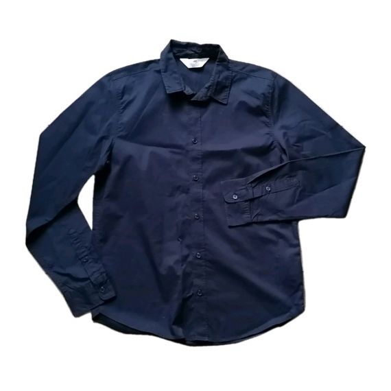 Navy long shirt 14 years