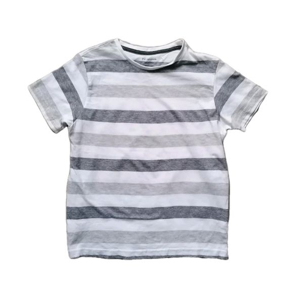 Grey stripes tshirt 8 years