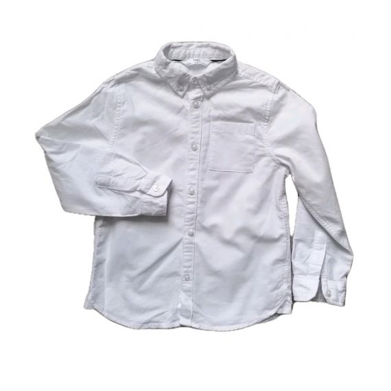 White long sleeve shirt 5-6y