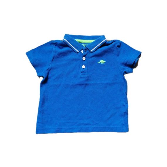 Blue polo tshirt 12-18m