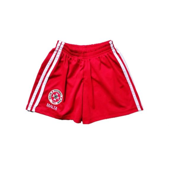 Red malta shorts 3-4 years
