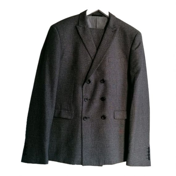 Grey skinny suit 44L/38L