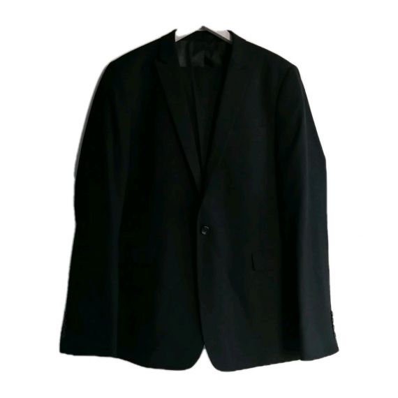 Men black suit 44L/38L