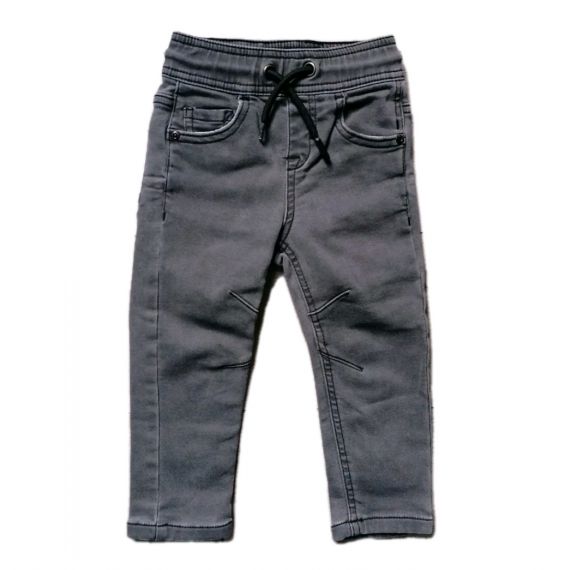 Grey drawstring jeans 18-24m