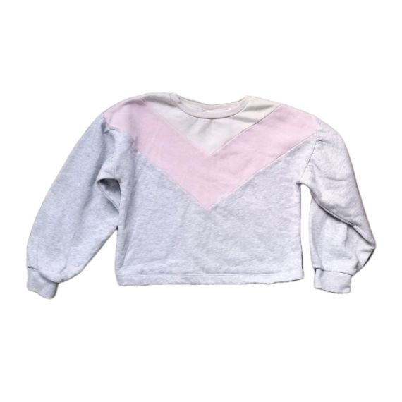 Grey cropped sweatshirt 9 years