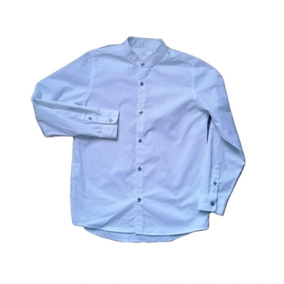 Boys white grandpa shirt 10yrs