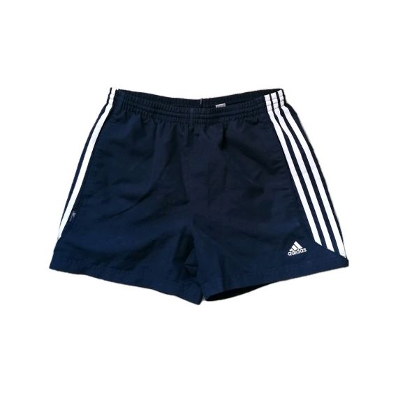 Navy adidas shorts 13-14y