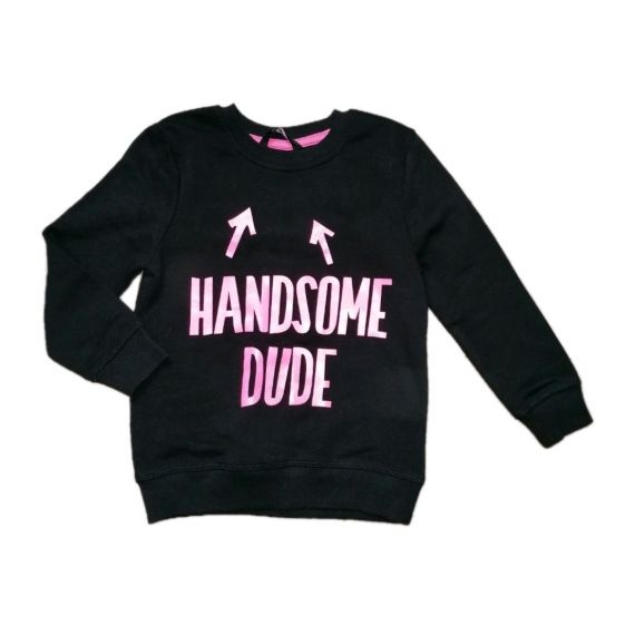 Handsome dude sweatshirt 4-5y