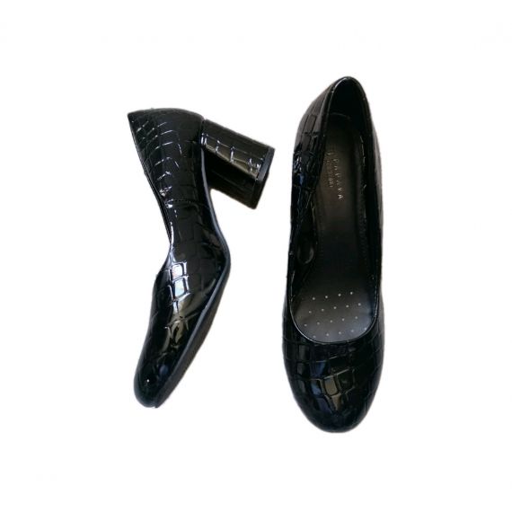 Patent formal shoe UK 4 EU 37