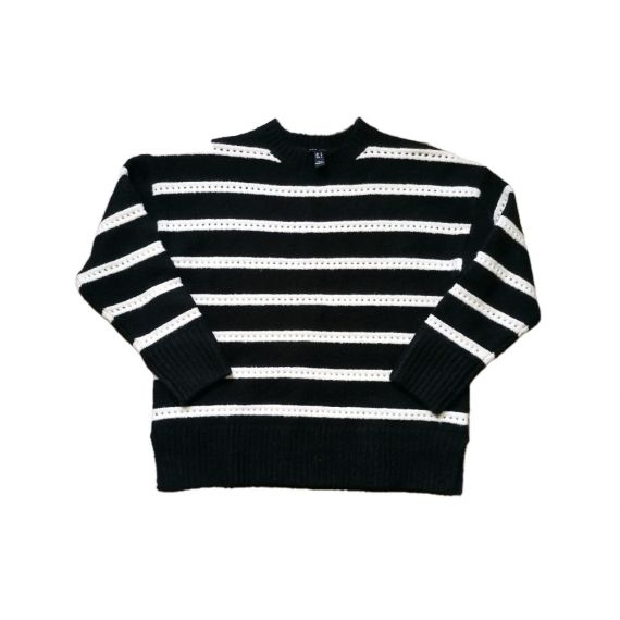 Black white jumper small