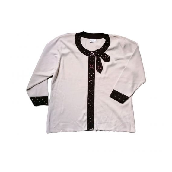 Ladies beige brown top XL 