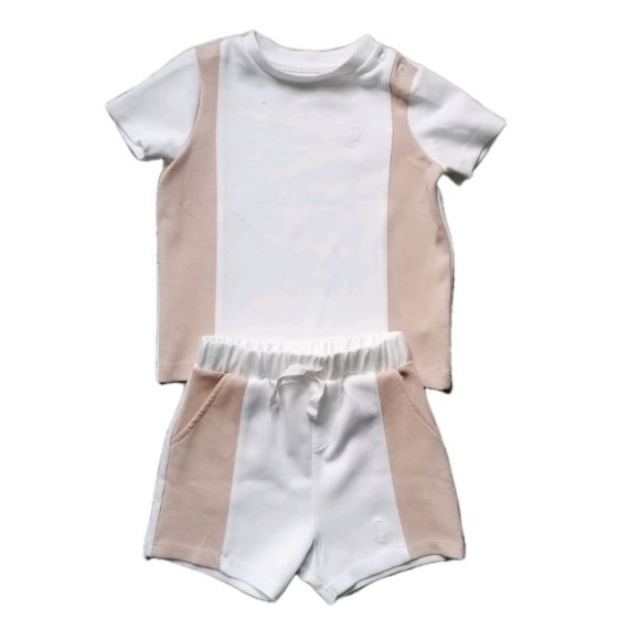 Billie beige mix outfit 18-24m