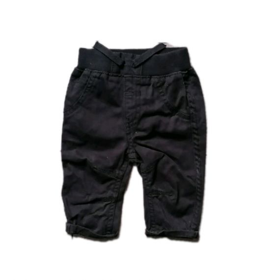 Black chinos 3-6m