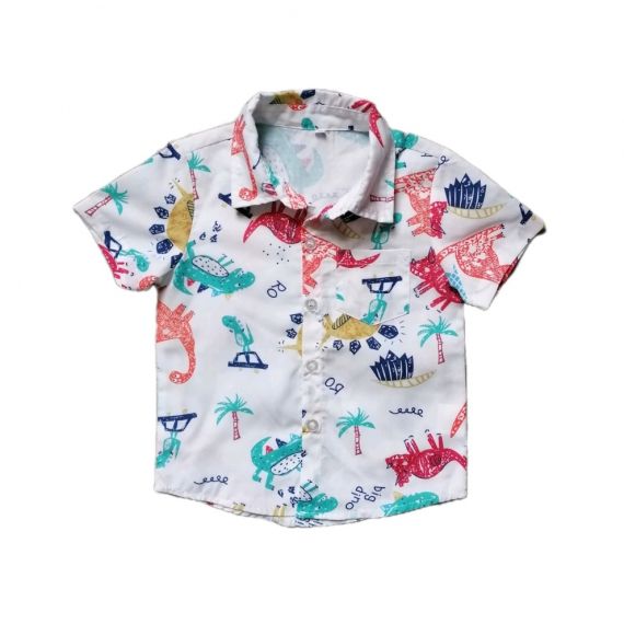 Multi animal shirt 18-24m