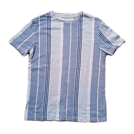 Blue stripe t-shirt 11 years