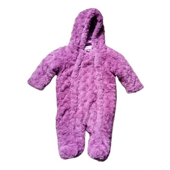 Purple snowsuit 3-6m