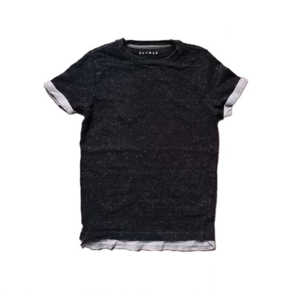 Black grey t-shirt 7-8 years