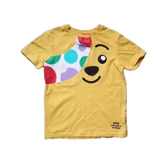 Boys yellow t-shirt 8-9 years