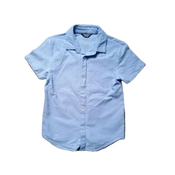 Blue short sleeve shirt 8 years