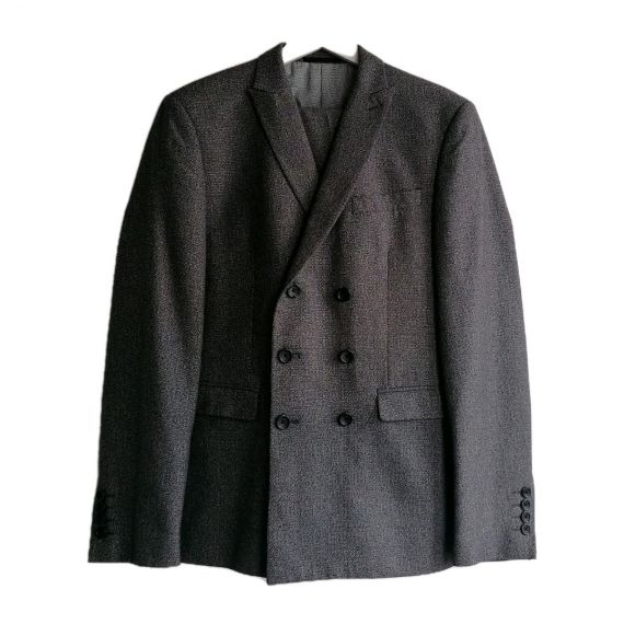 Double breasted skinny suit 38/32