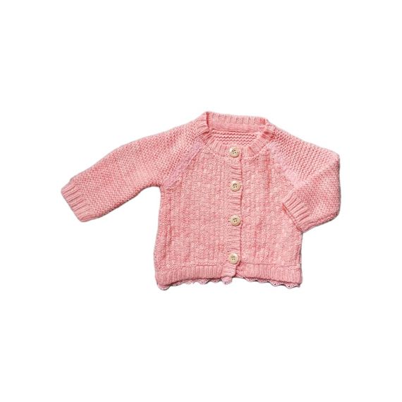 Knit pink jumper 3-6m