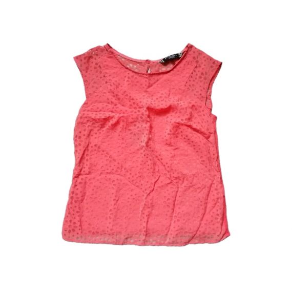 Ladies coral blouse top UK 12