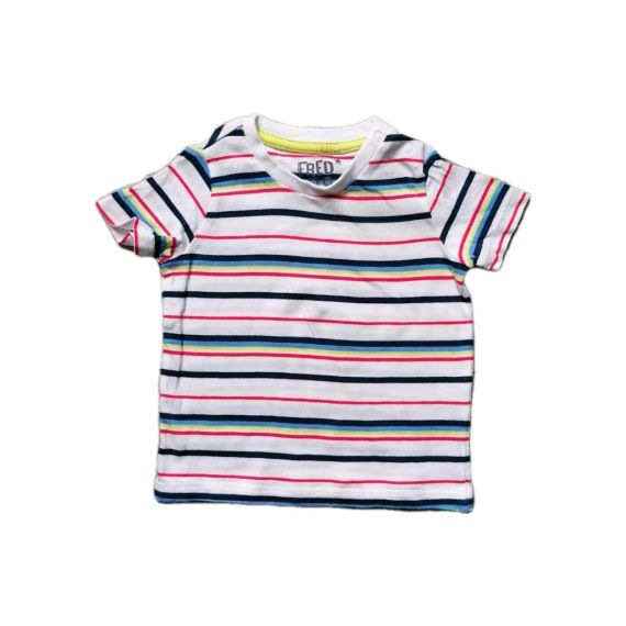 Fred flo striped tshirt 3-6m