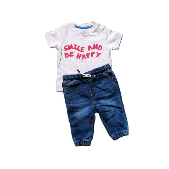 Smile kean outfit 3-6m