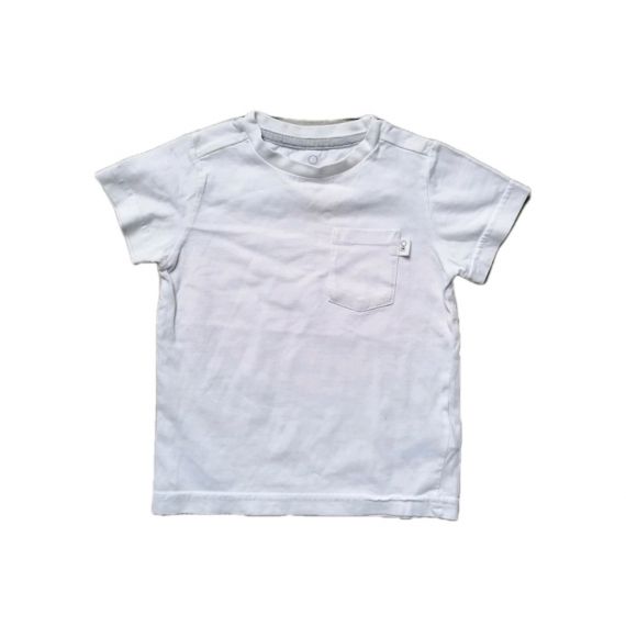 White tshirt 12-18m